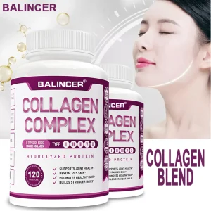 Hydrolyzed Collagen Peptides + Protein - 120 capsules